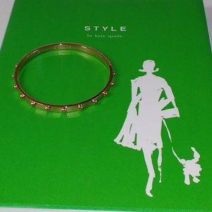 Kate Spade rose gold bangle